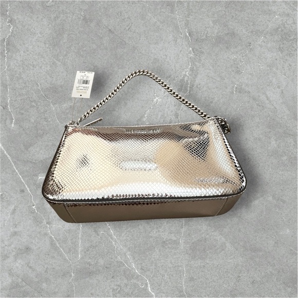 Michael Kors Medium Metallic Jet Set Crossbody Bag NWT MSRP $258 - Picture 1 of 7